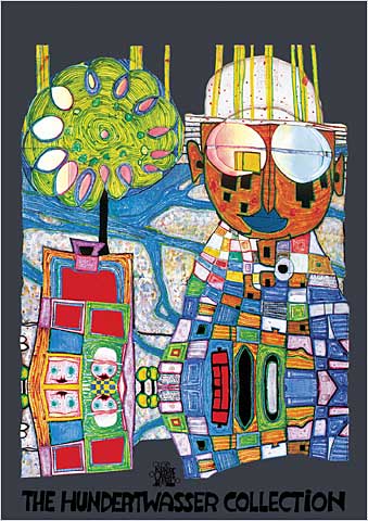 Tropenchinese von Knstler Friedensreich Hundertwasser